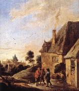 TENIERS, David the Younger Village Scene  ar china oil painting reproduction